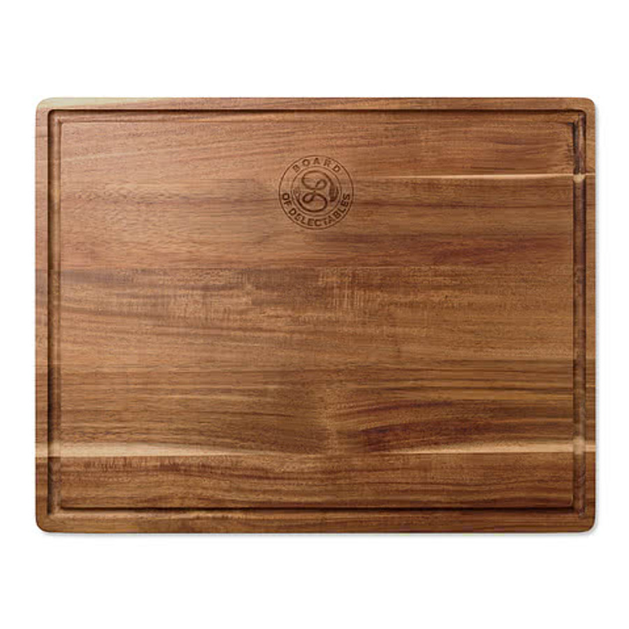 Laser Engraved La Cuisine Carving & Cutting Board in Wood