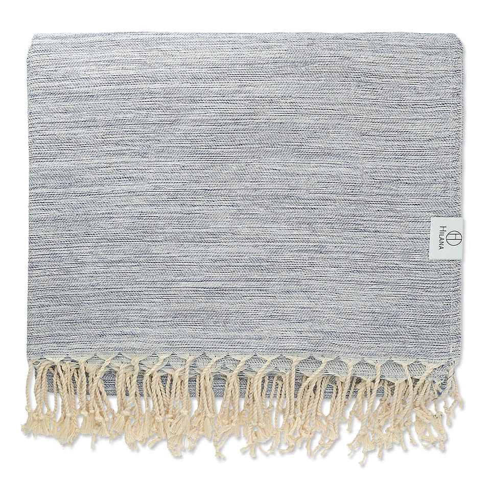 Hilana Yalova Upcycled Ultra Soft Marbled Turkish Towel
