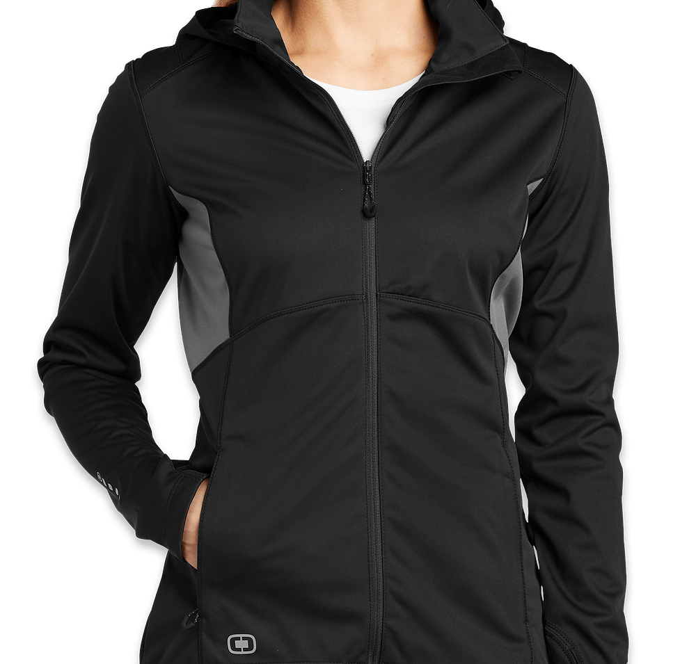 OGIO Women's Endurance Pivot Hooded Soft Shell Jacket-default