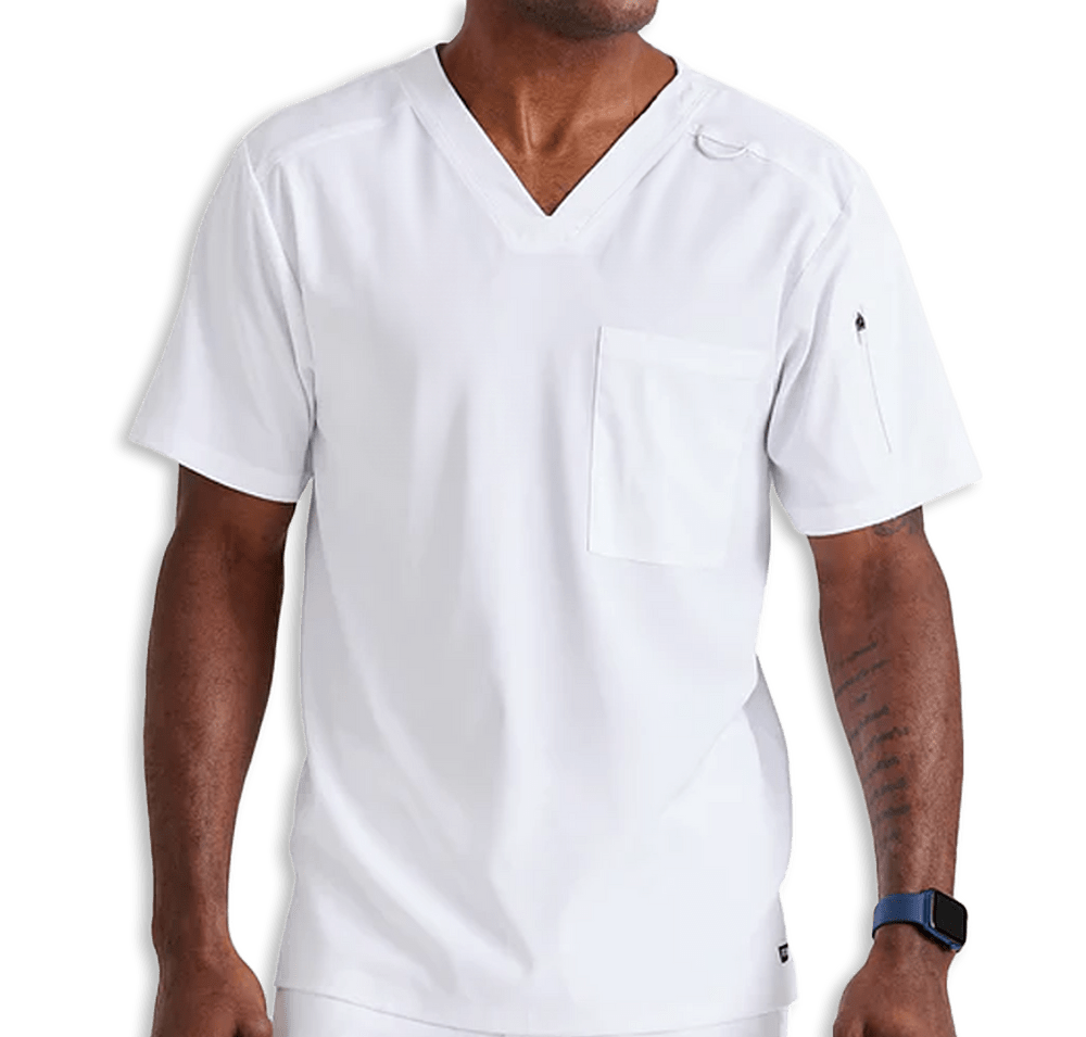 Grey's Anatomy by Barco Spandex Stretch Murphy Scrub Top-default