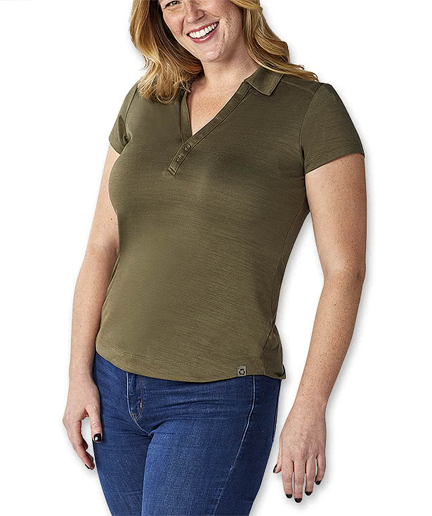 Elevate Women's Amos Eco Performance Polo