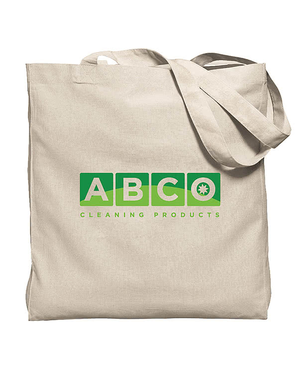 Full Color Natural Gusseted Tote Bag