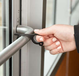 Touchless Door Opener $7.99 per 3 Pack - Color: Gunmetal