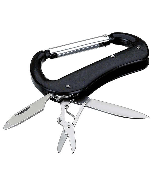 Laser Engraved Multi-Tool Carabiner
