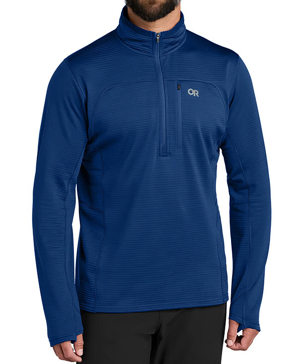 Outdoor Research Tech Grid Fleece Quarter Zip Sweatshirt
