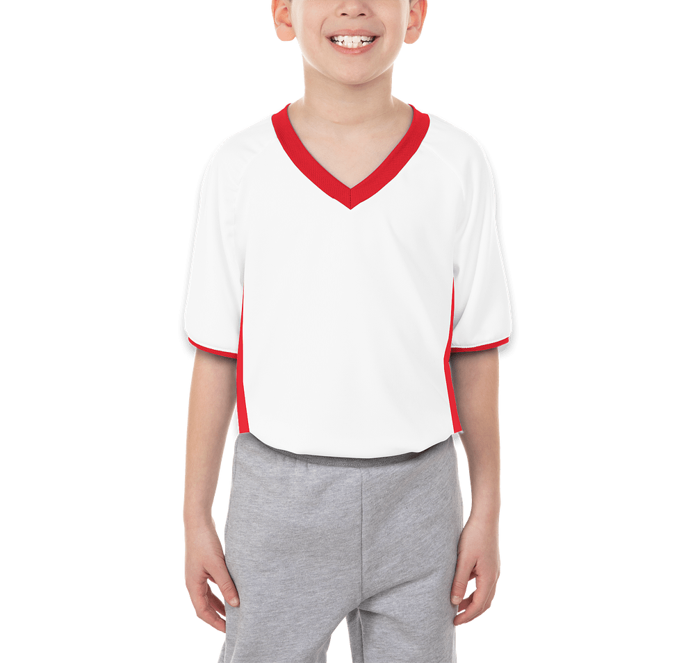 Augusta Youth Cutter+ UPF 50 V-Neck Jersey-default