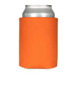 Full Color Photo Can Cooler - Color: Orange