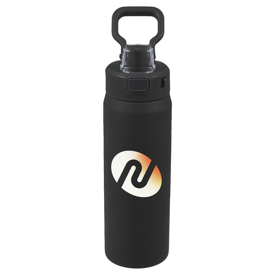 Laser Engraved 30 oz. Canyon Recycled Stainless Steel Water Bottle