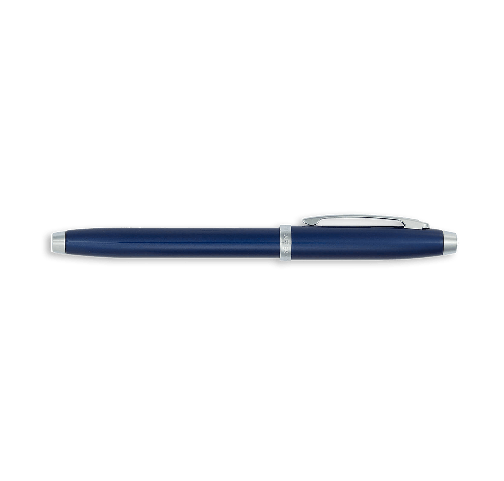 Laser Engraved Sheaffer 100 Glossy Lacquer Rollerball Pen (black ink)-default