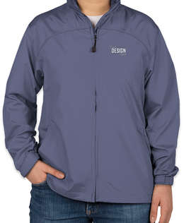 North End Women's Full Zip Hooded Jacket - Color: Deep Periwinkle