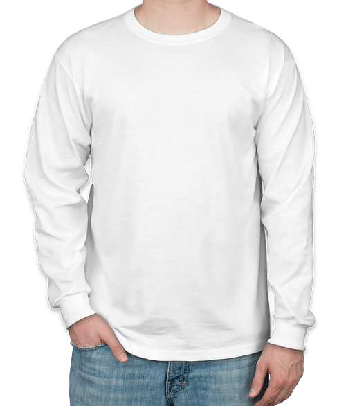 Custom Jerzees 50/50 Long Sleeve T 