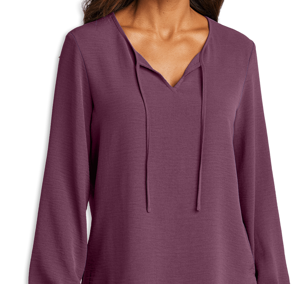 Port Authority Women's Textured Crepe Blouse-default
