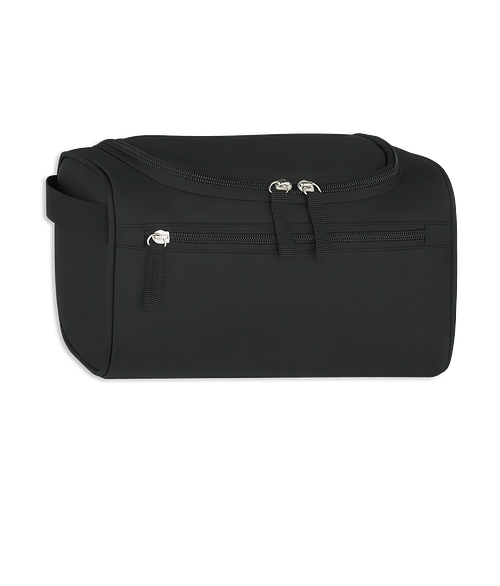 Deluxe Travel Toiletry Pouch in Black