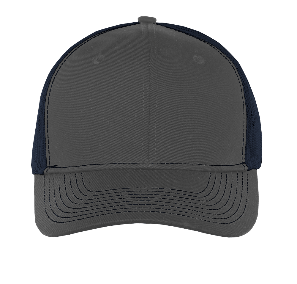 Port Authority Snapback Trucker Hat - Embroidered-default