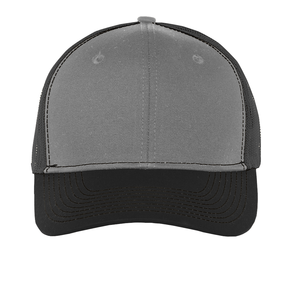 Port Authority Snapback Trucker Hat - Embroidered-default