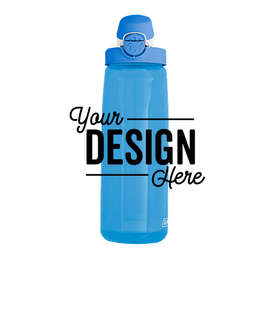 24 oz. Nalgene Tritan On-The-Fly Water Bottle - Color: Slate Blue / Seaport Blue