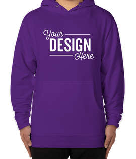 Independent Trading Midweight Pullover Hoodie - Color: Purple