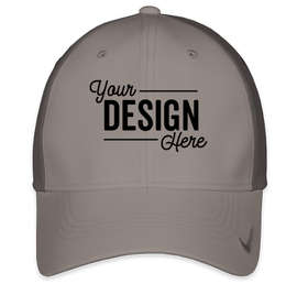 Nike Swoosh Legacy Performance Hat - Color: Cool Grey / Dark Grey