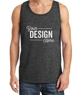 Port & Company Core Cotton Tank - Color: Dark Heather Grey