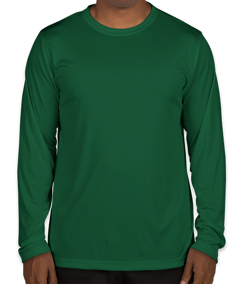 Custom Long Sleeve T-Shirts Bulk - Design Your Own With Logo, Picture Or Text Printing