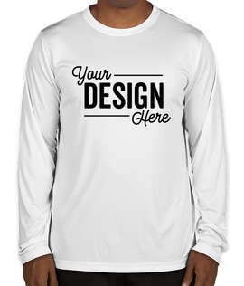 Canada - Team 365 Zone Long Sleeve Performance Shirt - Color: White