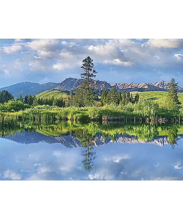 Full Color Rocky Mountains Spiral Wall Calendar