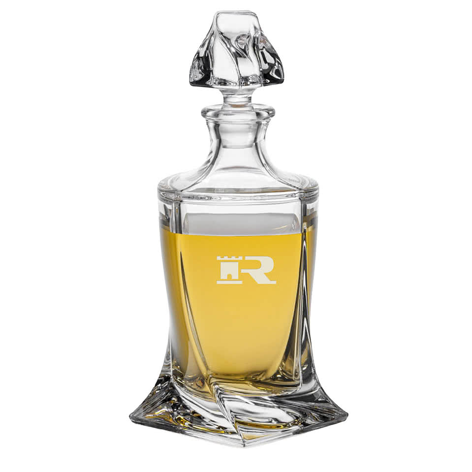 Laser Etched 30 oz. Oasis Decanter with Lid