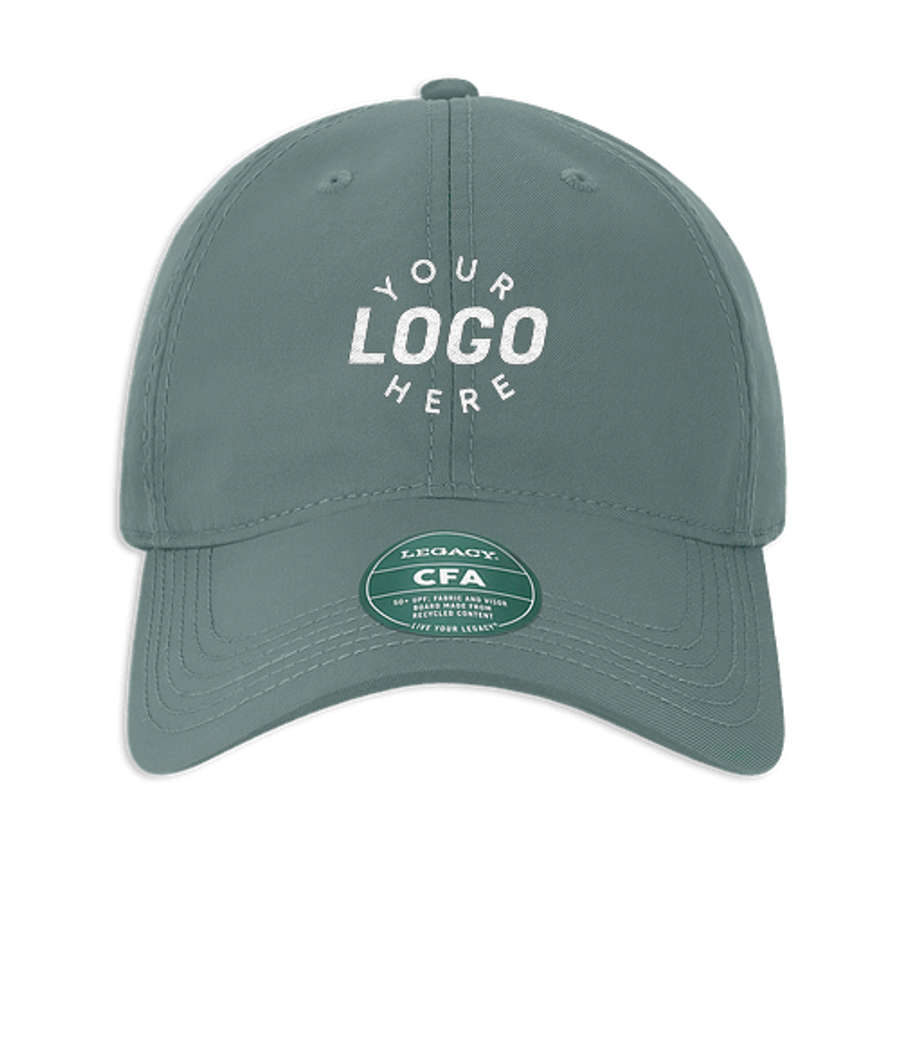 Legacy Cool Fit Adjustable Recycled Baseball Hat in Blue Steel