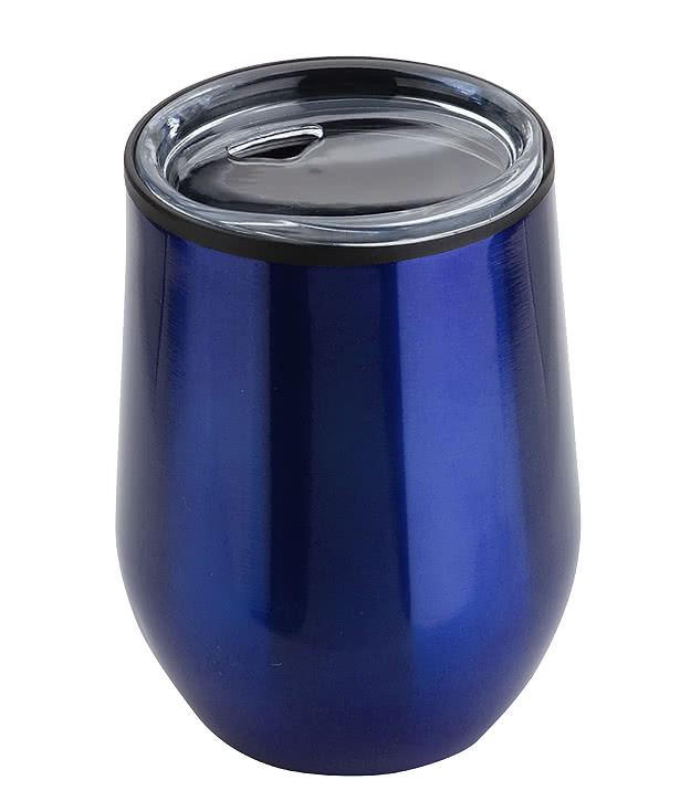 Full Color 12 oz. Onyx Stainless Steel Insulated Tumbler