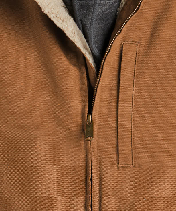 Carhartt Washed Duck Sherpa-Lined Coat