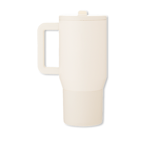 HydroJug 20 oz. Traveler Stainless Steel Insulated Tumbler in Cream
