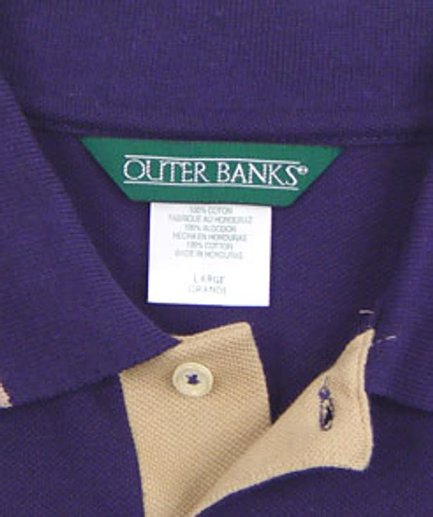 Outer Banks Mens Polo w/ Tipped Collar