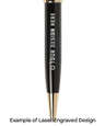 Laser Engraved Textari Comfort Stylus Pen (blue ink)