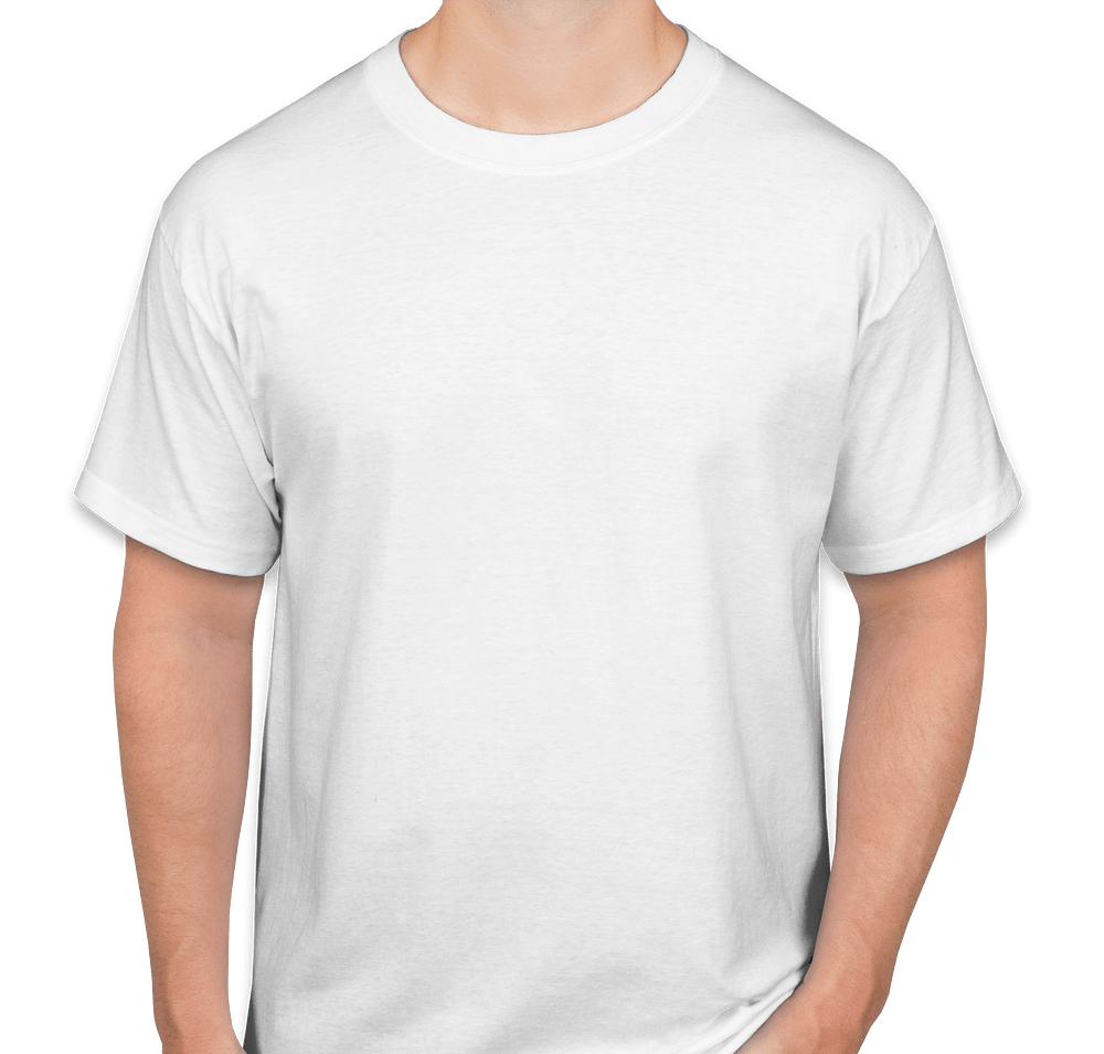 Hanes Authentic T-Shirt custom printed front view