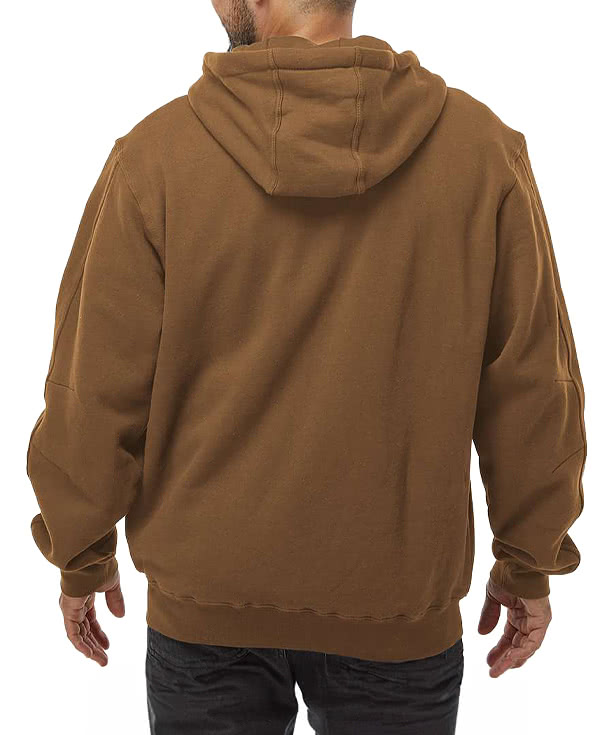 Dri Duck Crossfire Heavyweight Power Fleece Zip Hoodie - Printed