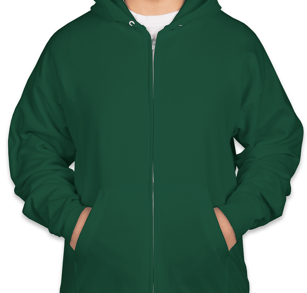 Hanes EcoSmart 50/50 Zip Hoodie-default