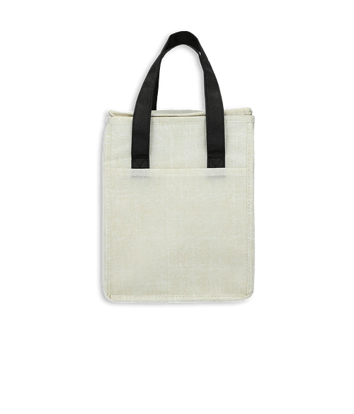 Ares Recycled Non-Woven 12 Can Lunch Cooler in Black
