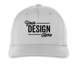 Pacific Headwear Perforated Flexfit Performance Hat - Color: Silver