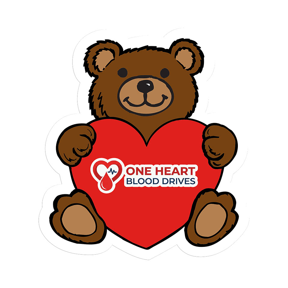 Full Color Re-Stick-It 2.375 in. x 2.625 in. Bear Shaped Reusable Decal