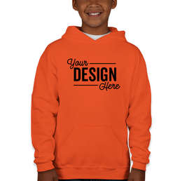 Jerzees Youth Nublend 50/50 Pullover Hoodie - Color: Burnt Orange