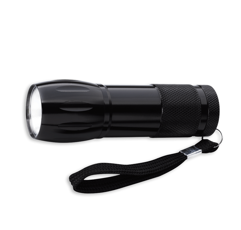 Laser Engraved Mini Aluminum COB Flashlight-default