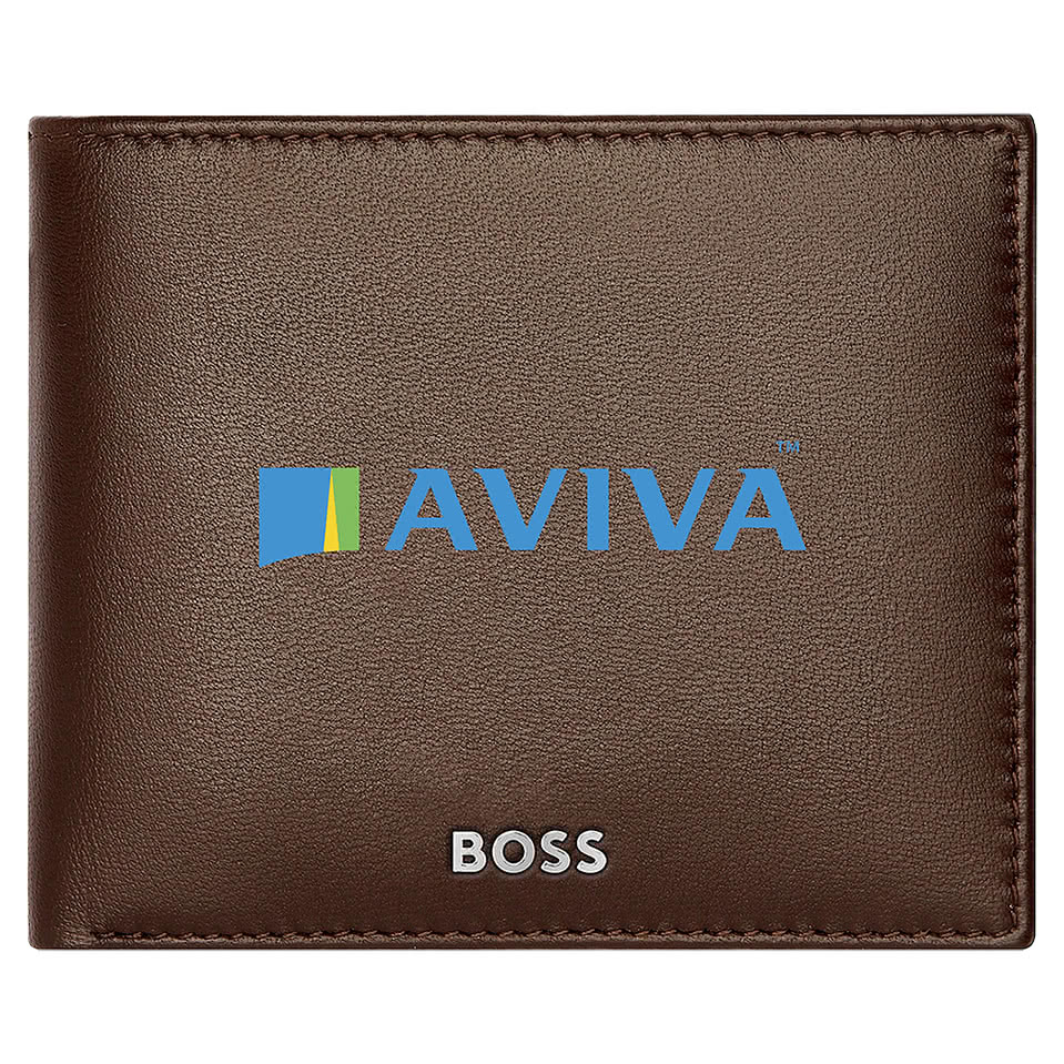 Hugo Boss Classic Smooth Wallet with Coin Pocket
