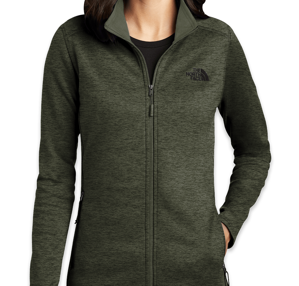 The North Face Women's Skyline Full Zip Fleece Jacket - Printed-default