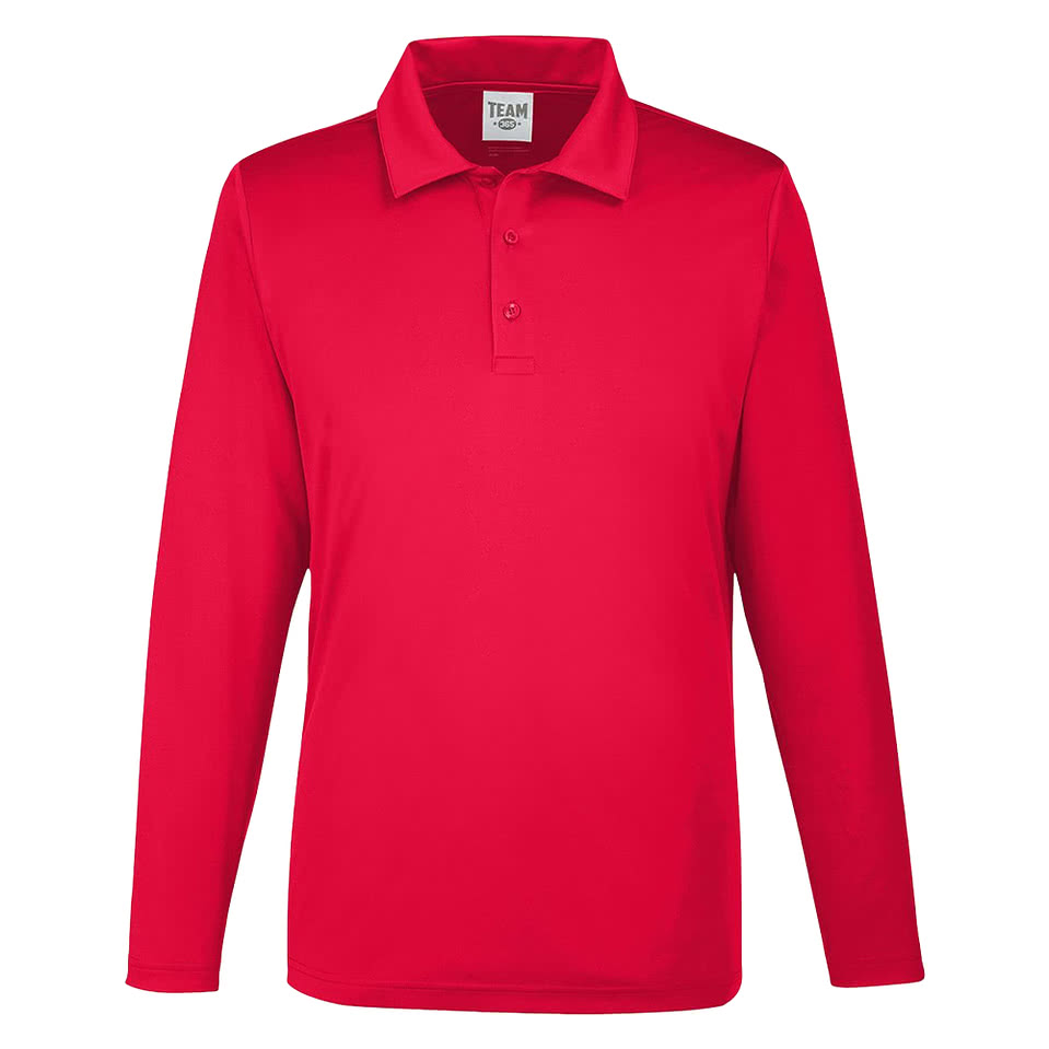 Team 365 Zone UPF 40+ Long Sleeve Performance Polo | Custom
