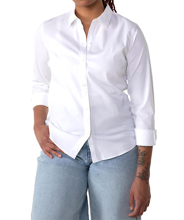 UNTUCKit Women's Bella Long Sleeve Shirt
