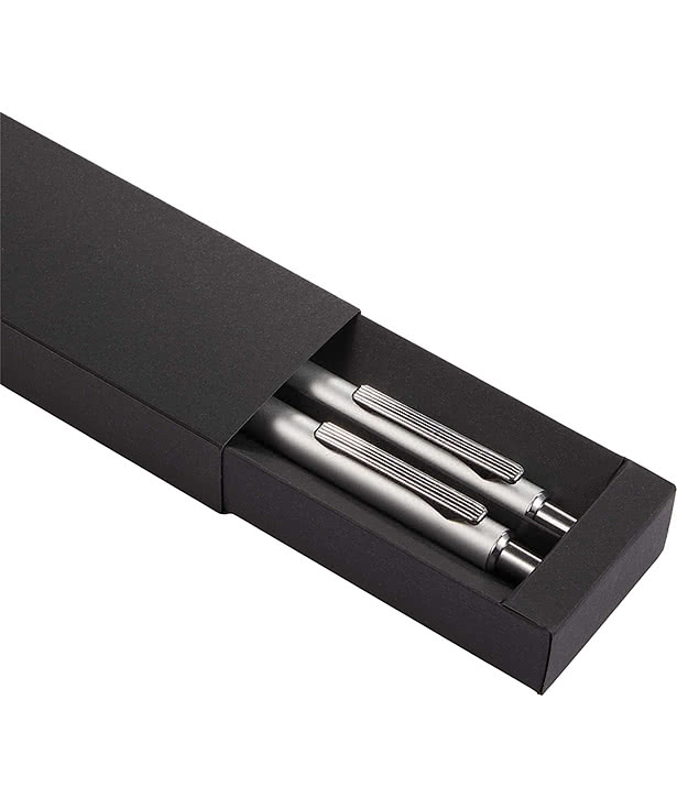 Laser Engraved June Recycled Pen and Pencil Set
