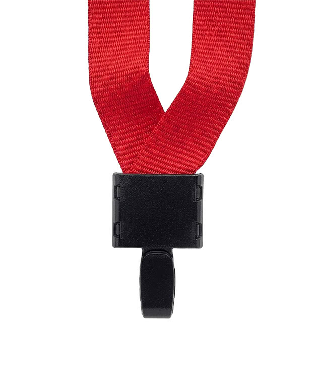 3/4" Polyester Lanyard with Non-Swivel Plastic Hook