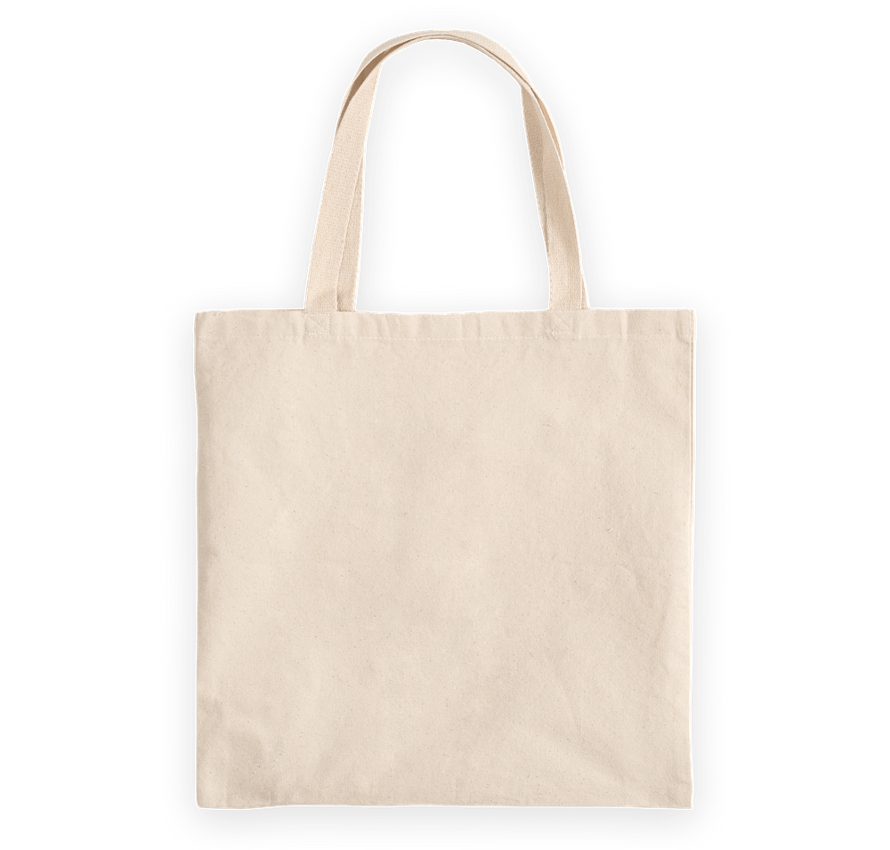 Medium Midweight 100% Cotton Canvas Tote Bag-default