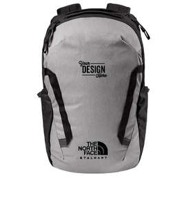 The North Face Stalwart 15" Computer Backpack - Color: Mid Grey Dark Heather / TNF Black