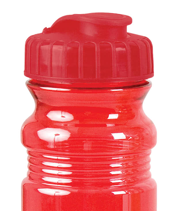 20 oz. Translucent Sports Water Bottle with Snap Cap